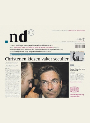Nederlands Dagblad abonnement - 312 nummers EUR 361,20